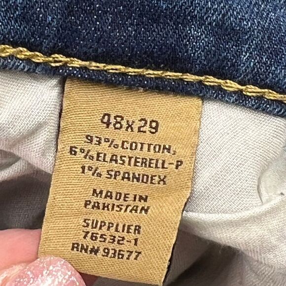 Advantage 360 Flex Jeans 48x29 Classic Wash Denim Relaxed Fit Pants Workwear - Picture 8 of 11